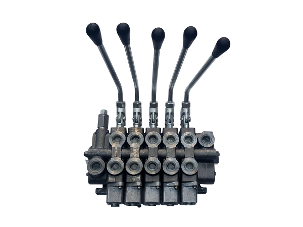  Comando hidráulico 05 alavancas plataforma de transporte de colheitadeira